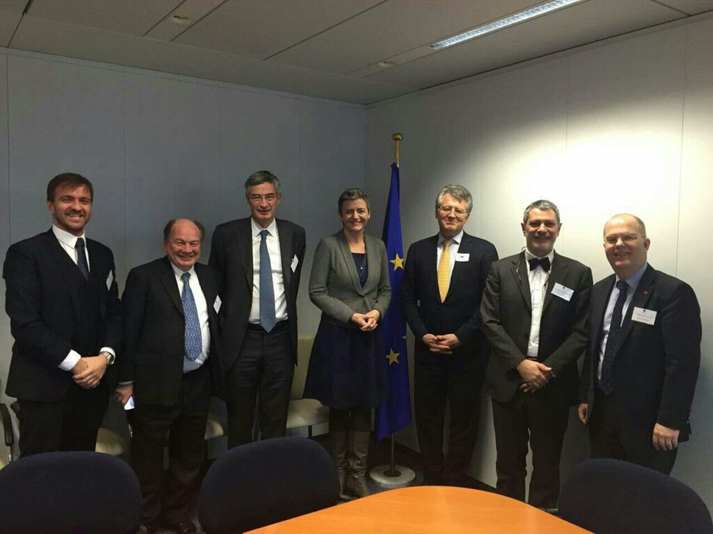 Mr. Carlo Diego D’Andrea is in Brussels attending the European Commission meetings