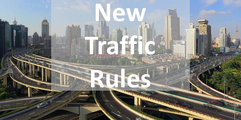 Шанхай: новые правила дорожного движения вступают в силу