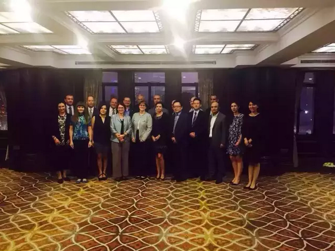 L’Avv. Carlo Diego D’Andrea invitato alla Chamber Presidents’ Dinner al Peace Hotel di Shanghai