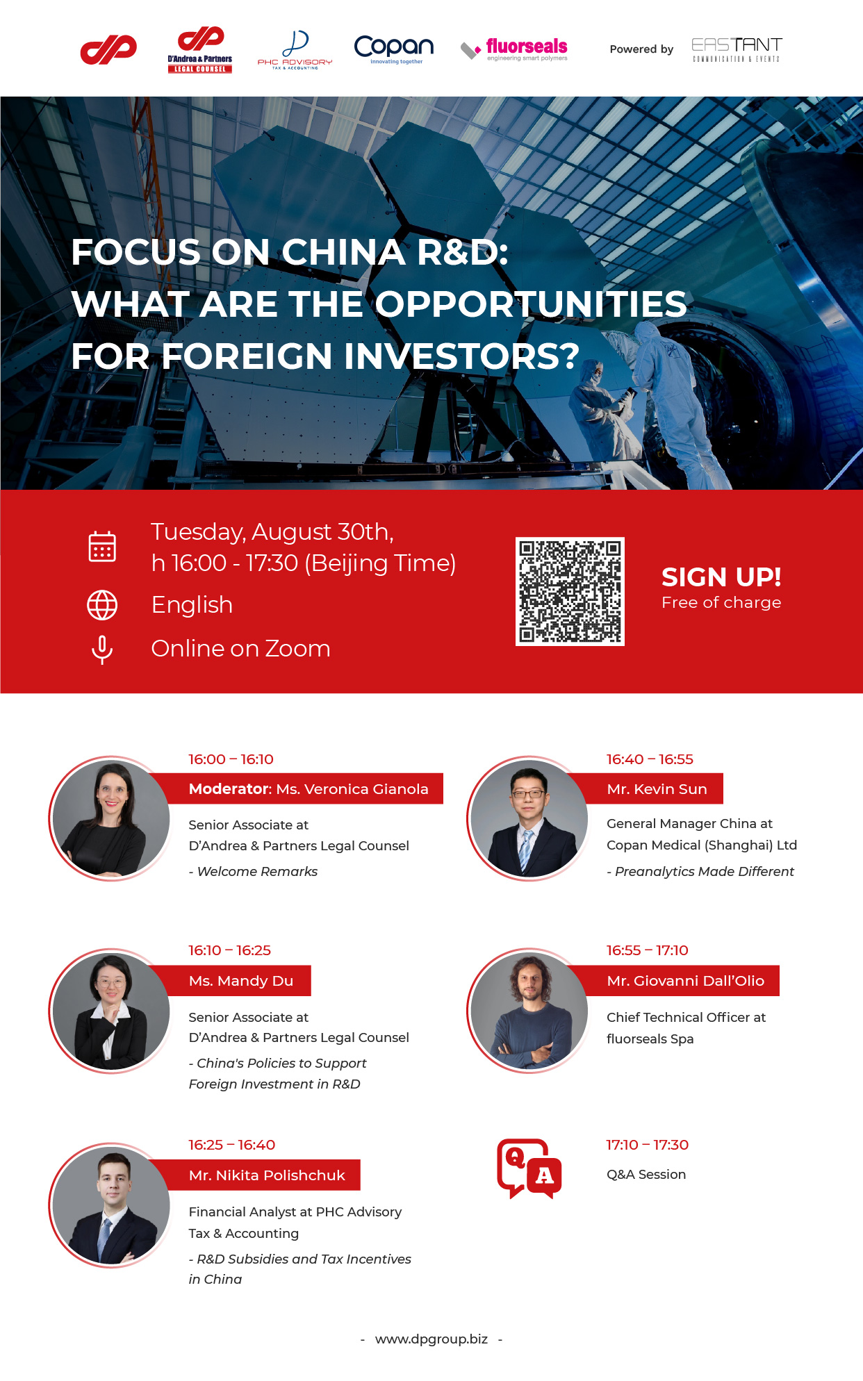 Focus on China R&D - D'Andrea & Partners